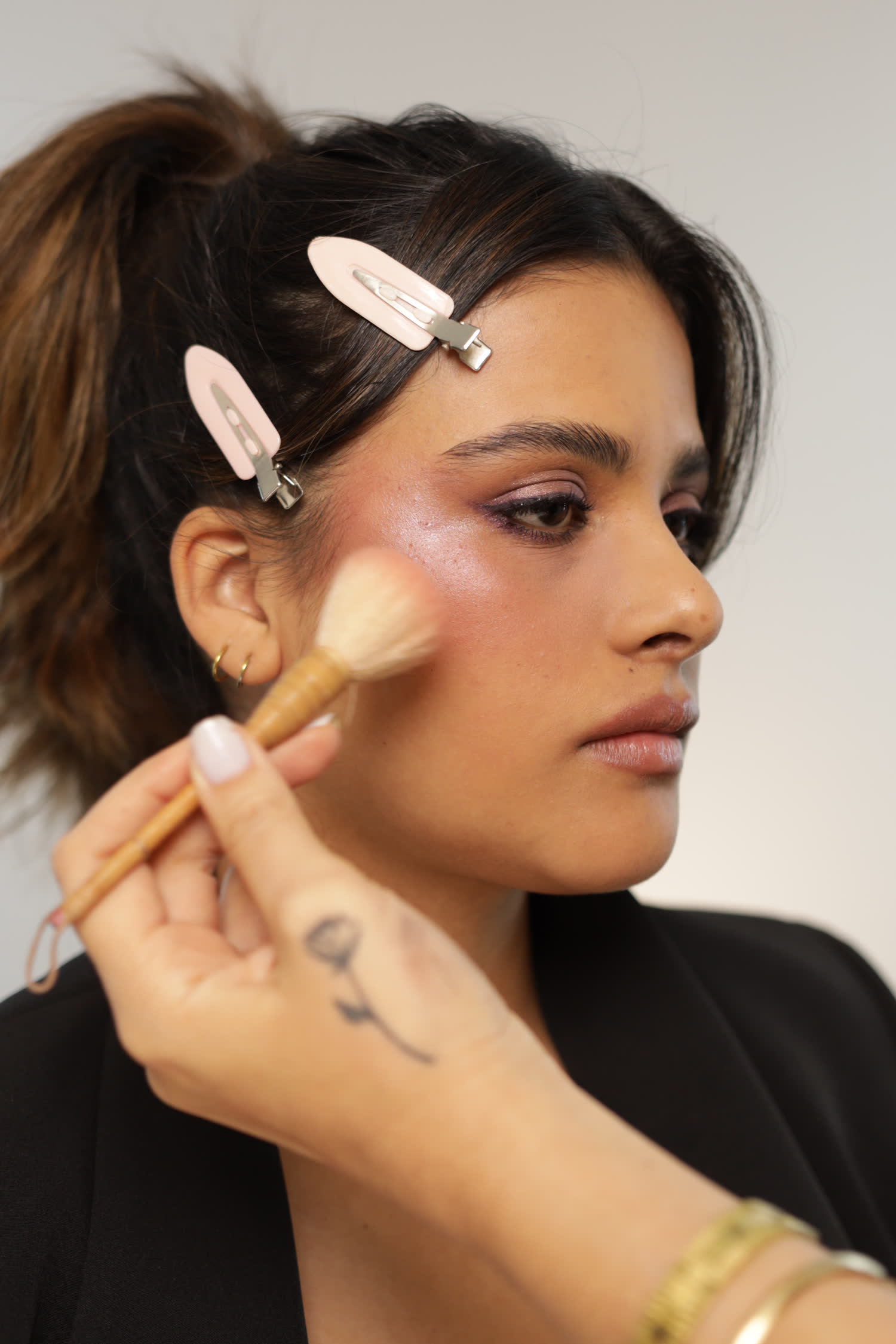 Close-up beauty editorial — Clarena Makeup